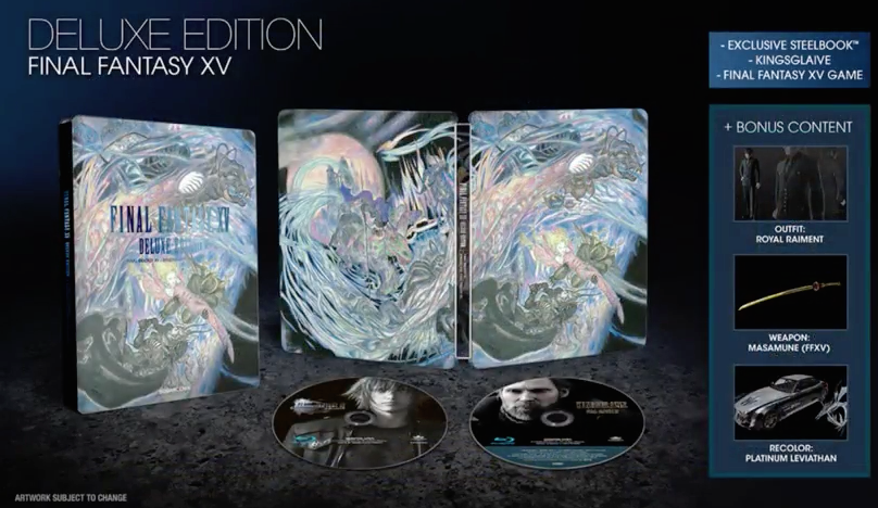 Check Out the Final Fantasy 15 Deluxe and Collector’s Editions